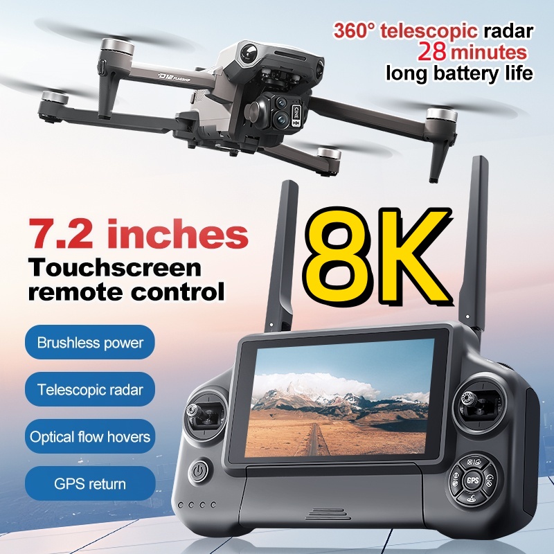 Drone Gimbal 3 Axis - 8K 3 Eksenli Gimbal Fırçasız 7.2