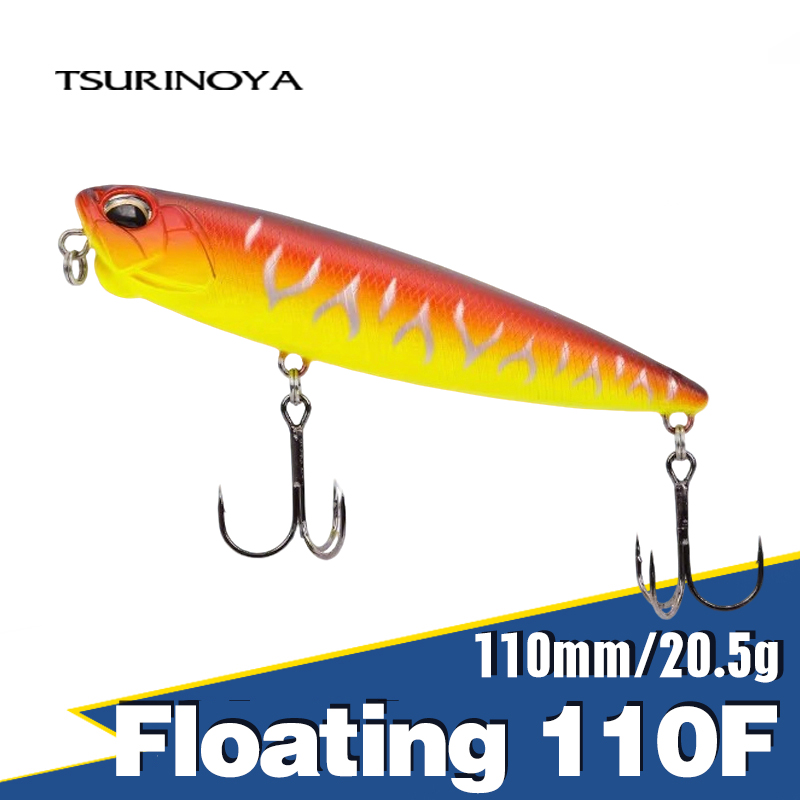 Eachine Drone E58 - TSURINOYA Topwater Yüzen Kalem Wobblers 110mm