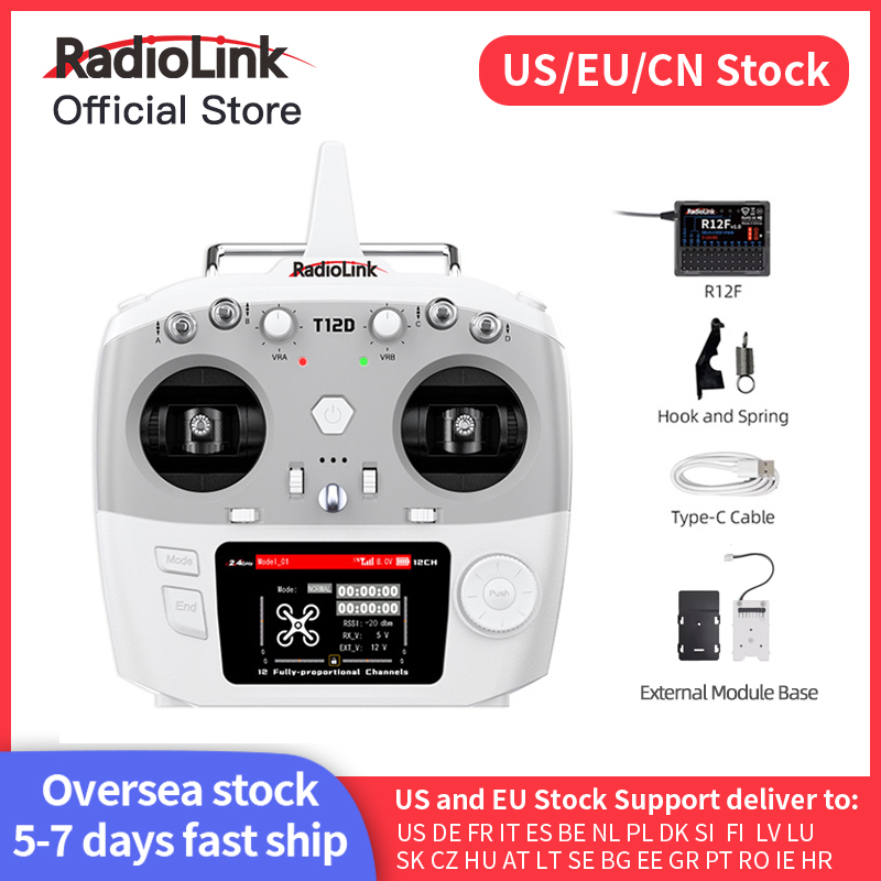 Drone Gimbal Controller - Radiolink T12D ELRS 12 Kanal Verici,