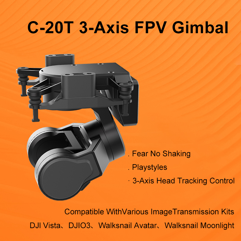 Drone Gimbal 3 Axis - FPV Yarış Dronları için Artırılmış Stabiliteye