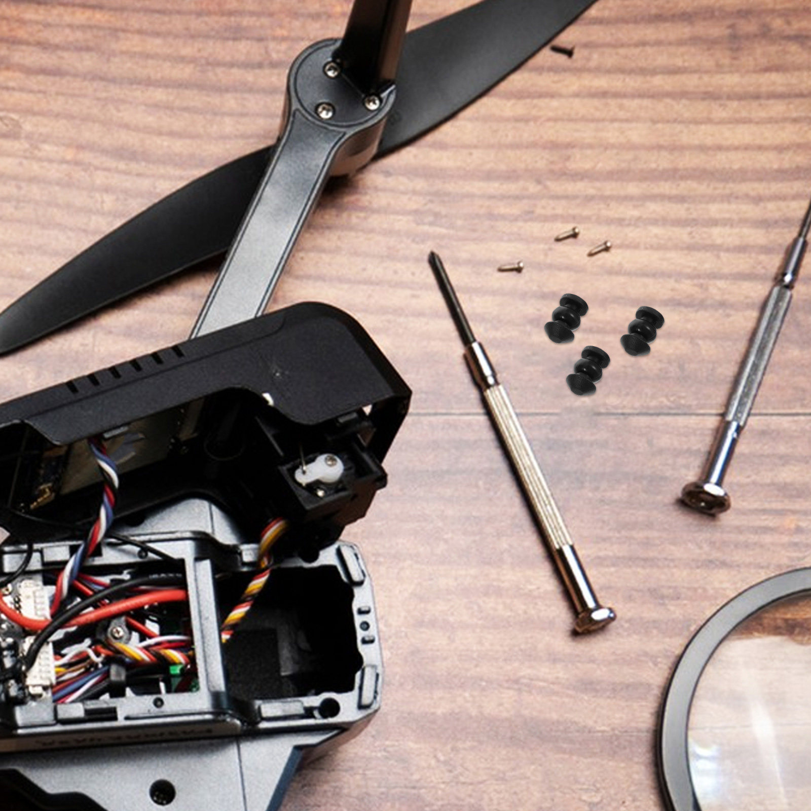 10 adet Drone Gimbal Amortisör - Drone Gimbal Dampener incelemesi ve fiyatı