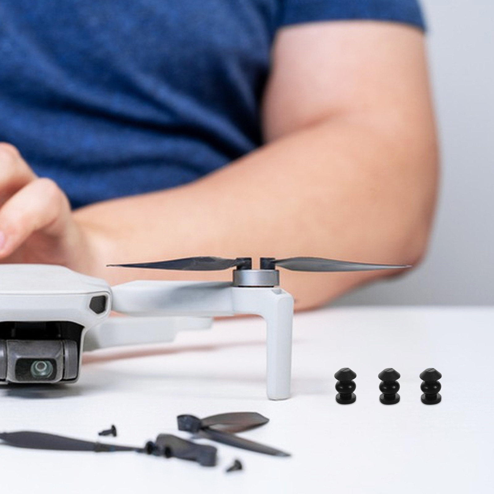 10 adet Drone Gimbal Amortisör - Drone Gimbal Dampener incelemesi ve fiyatı