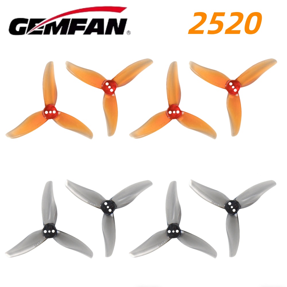 4 çift Gemfan Hurricane 2520 2 - Drone Gimbal Controller incelemesi ve fiyatı