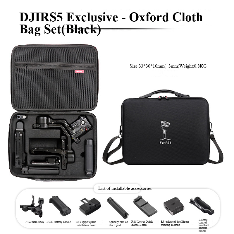 DJI RS 5 için omuzdan askili ç - Drone Gimbal Case incelemesi ve fiyatı