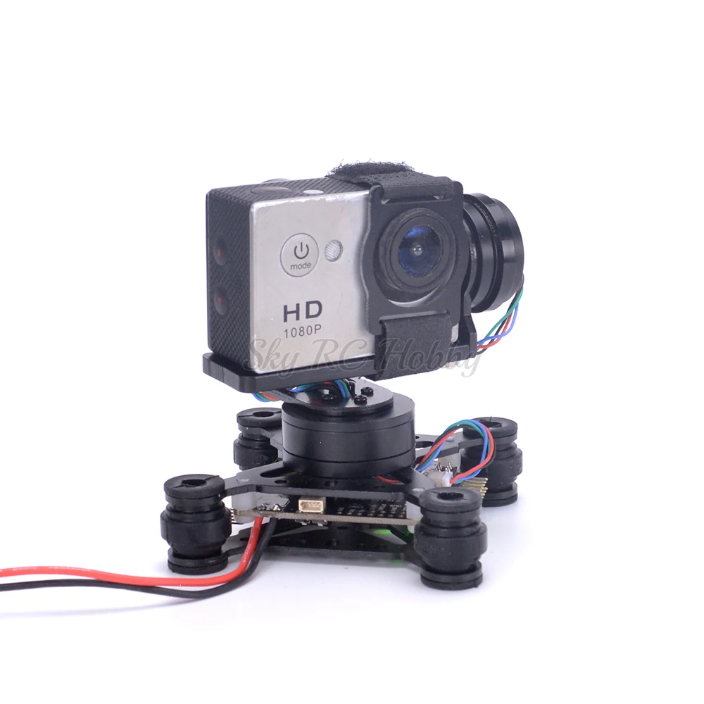 Hafif 2 eksenli/3 eksenli fırç - Drone Gimbal For Gopro Hero incelemesi ve fiyatı