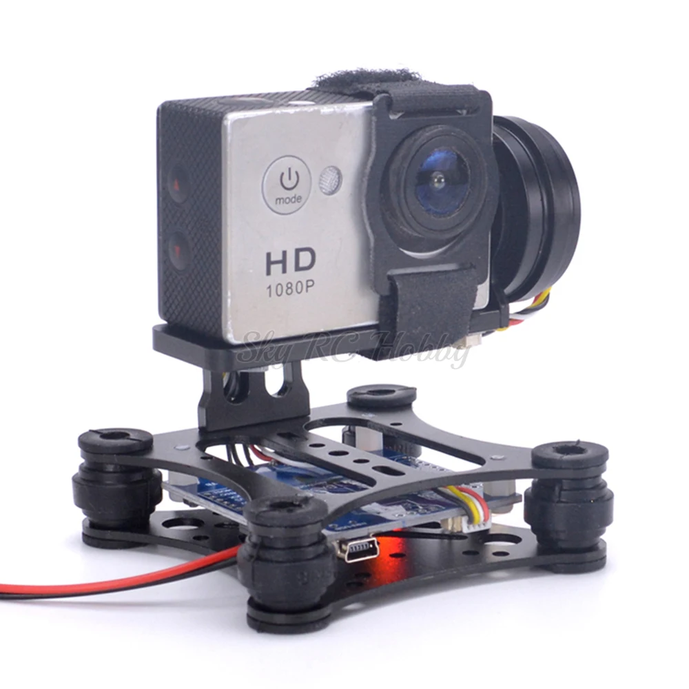 Hafif 2 eksenli/3 eksenli fırç - Drone Gimbal For Gopro Hero incelemesi ve fiyatı