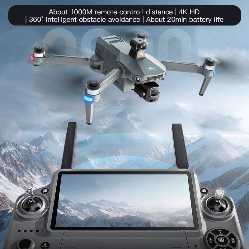 KF100 MAX GPS Drone 4K Kamera  - Drone Gimbal 3 Axis incelemesi ve fiyatı