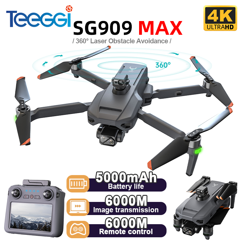 Teeggi SG909 MAX GPS Drone 4K  - Drone Gimbal 3 Axis incelemesi ve fiyatı