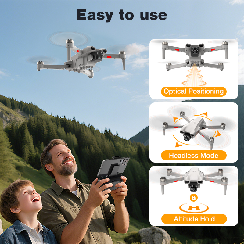 YENİ Sıcak L017 Pro Drone Fırç - Drone Gimbal 3 Axis incelemesi ve fiyatı